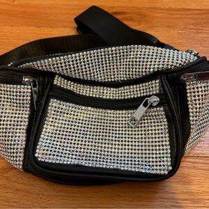 Dolls Kill Rhinestone Fanny Pack NEW!